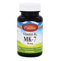 Carlson Labs Vitamin K2 MK-7, 90mcg - 60 kapsułek