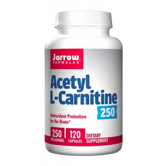 Jarrow Formulas Acetyl L-Carnitine 250mg 120 vege kapsułek cena 76,85zł