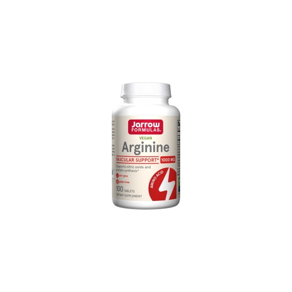 Jarrow Formulas Arginine 1000mg 100 tabletek  cena €14,04