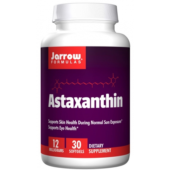 Jarrow Formulas Astaxanthin 12mg 30 kapsułek żelowych PROMOCJA! cena €19,02