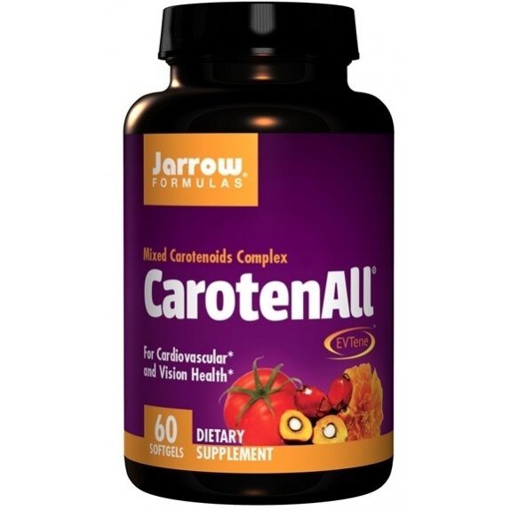 Jarrow Formulas CarotenALL 60 kapsułek żelowych cena 93,99zł