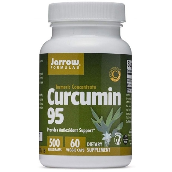 Jarrow Formulas Curcumin 95 500mg 60 vege kapsułek cena 101,39zł