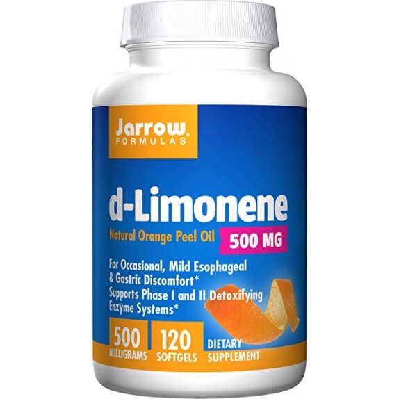 Jarrow Formulas d-Limonene 500mg 120 kapsułek żelowych cena 46,75zł