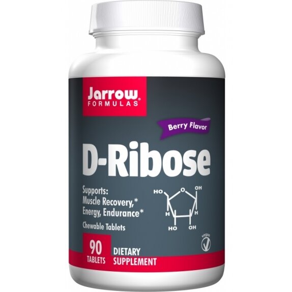 Jarrow Formulas  D-Ribose 90 tabletek do żucia cena 75,79zł