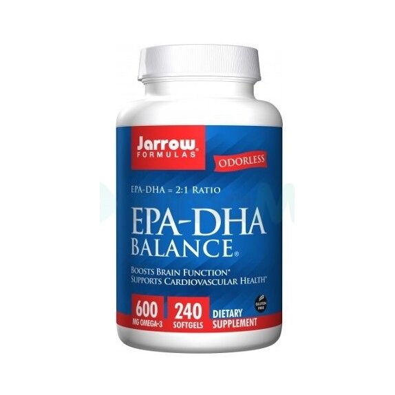 Jarrow Formulas EPA-DHA Balance 240 żelowych kapsułek cena 46,98$