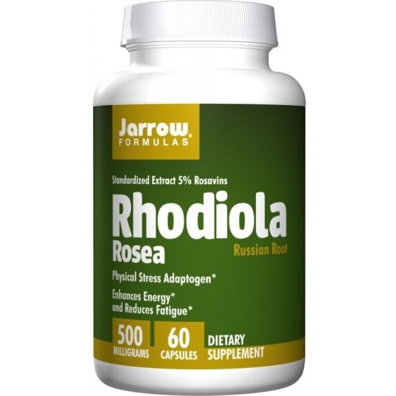 Jarrow Formulas Rhodiola Rosea 500mg 60 kapsułek cena 125,90zł