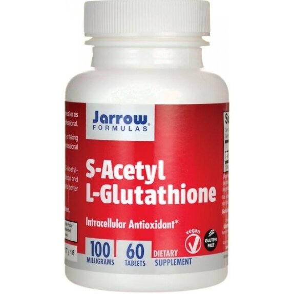 Jarrow Formulas S-Acetyl L-Glutathione 100mg 60 tabletek cena 148,99zł