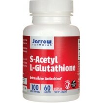 Jarrow Formulas S-Acetyl L-Glutathione 100mg 60 tabletek