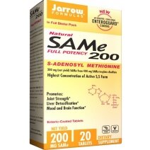 Jarrow Formulas SAMe 200 20 tabletek