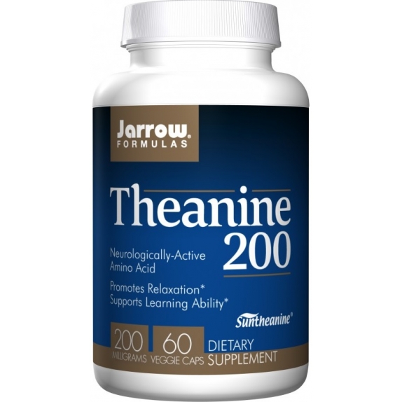 Jarrow Formulas Theanine 200mg 60 vege kapsułek cena 99,99zł