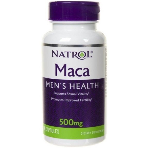 Natrol Maca 500mg 60 kapsułek cena 45,20zł