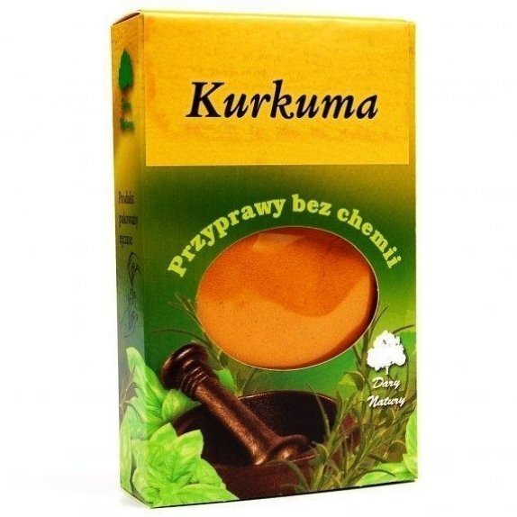 Kurkuma 50 g Dary Natury cena €1,40