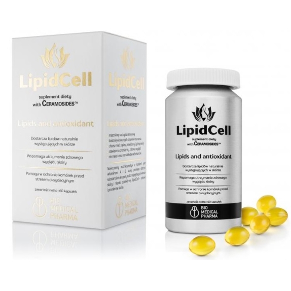 LipidCell 60 kapsułek Bio Medical Pharma cena 79,90zł