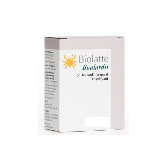 Biolatte Boulardii (Przyjazne Mikro Drożdże) 26 saszetek 2,5 g cena 227,00zł