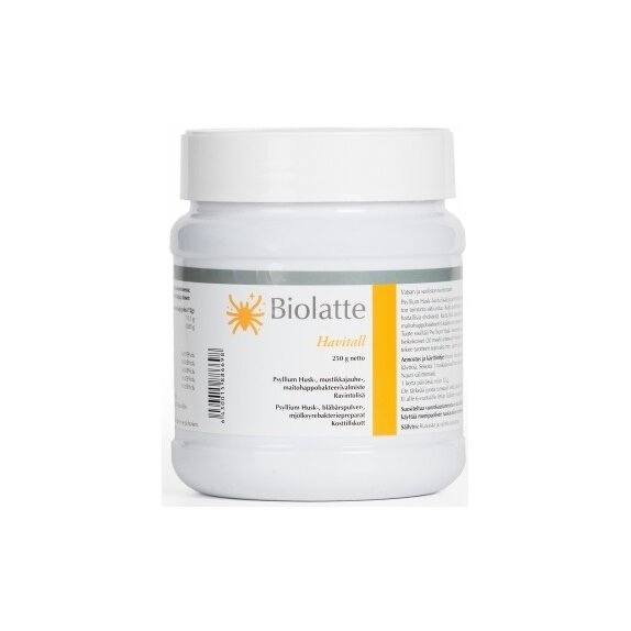 Biolatte Havitall (Bakterie, Błonnik, Jagoda) 250g PROMOCJA! cena 157,99zł