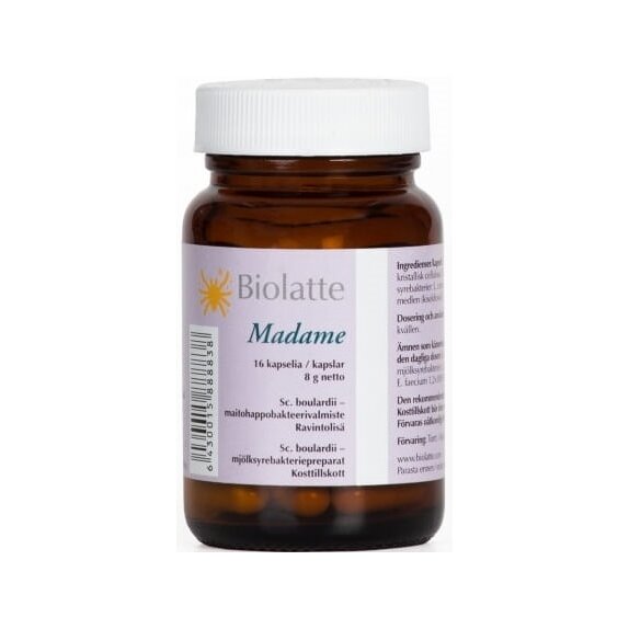 Biolatte Madame (Regulacja pH dla kobiet) 16 kapsułek cena 95,00zł