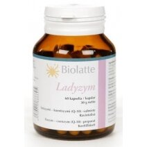 Biolatte Ladyzym (Enzymy, Q10) dla Kobiet 60 kapsułek