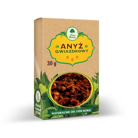 Anyż gwiazdkowy 30 g konwencja Dary Natury  cena 10,99zł
