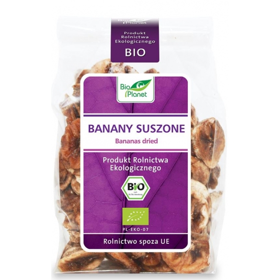 Banany suszone 150g BIO Bio Planet cena 8,65zł