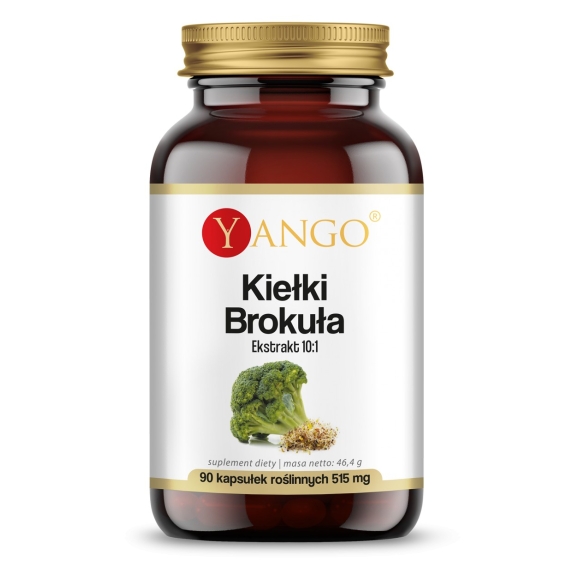 Yango Kiełki Brokuła 90 kapsułek cena 12,66$