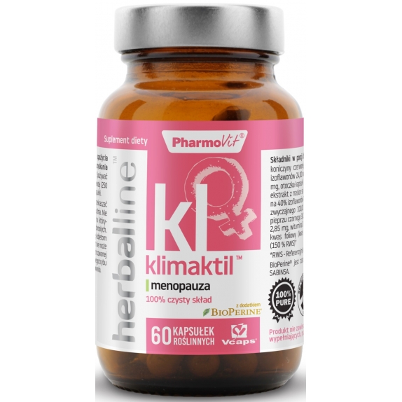 Pharmovit Herballine Klimaktil 60 kapsułek  cena €9,50
