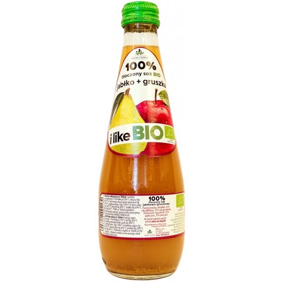 Sok jabłkowo-gruszkowy 300 ml BIO Dolina Czerska cena 1,74$