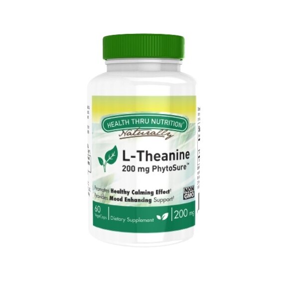 HTN L-teanina PhytoSure 200mg 60 vege kapsułek cena 53,49zł