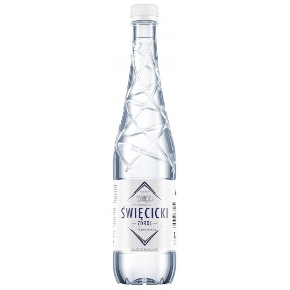 Woda Święcicki Zdrój niegazowana premium 0,7 L cena 2,30zł