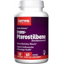 Jarrow Formulas trans-Pterostilbene 50 mg 60 vege kapsułek