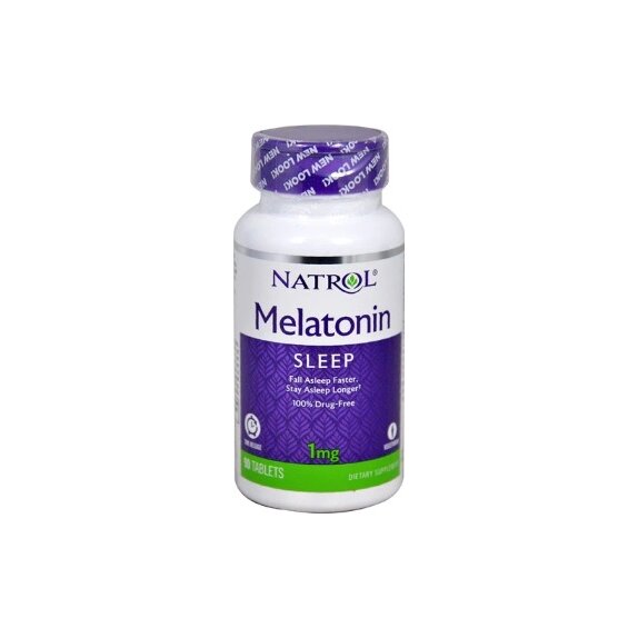 Natrol Melatonina 1 mg 90 vege tabletek cena 34,40zł