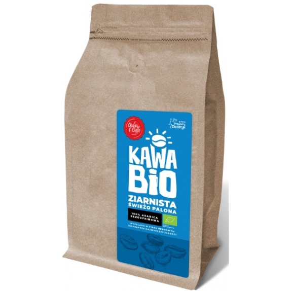 Quba Caffe kawa ziarnista arabica bezkofeinowa 250 g BIO  cena 44,65zł