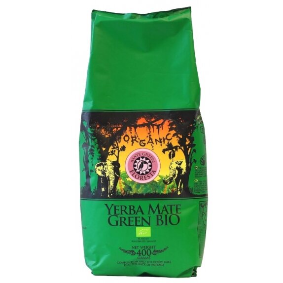 Yerba mate floresta organic BIO 400 g Organic Mate Green cena 27,19zł