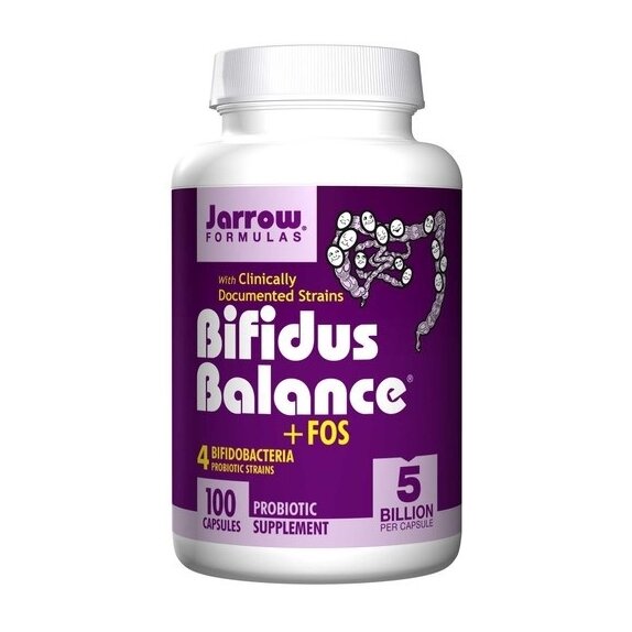 Jarrow Formulas Bifidus Balance + FOS 100 kapsułek cena 57,49zł