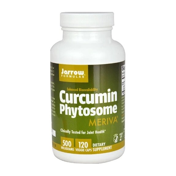 Jarrow Formulas Curcumin Phytosome (Meriva) 500 mg 120 vege kapsułek cena 166,50zł