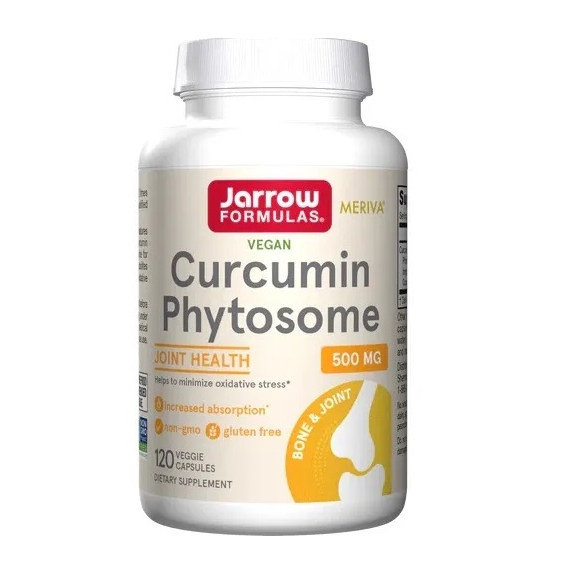 Jarrow Formulas Curcumin Phytosome (Meriva) 500 mg 120 vege kapsułek cena 166,50zł