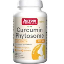 Jarrow Formulas Curcumin Phytosome (Meriva) 500 mg 120 vege kapsułek cena 166,50zł