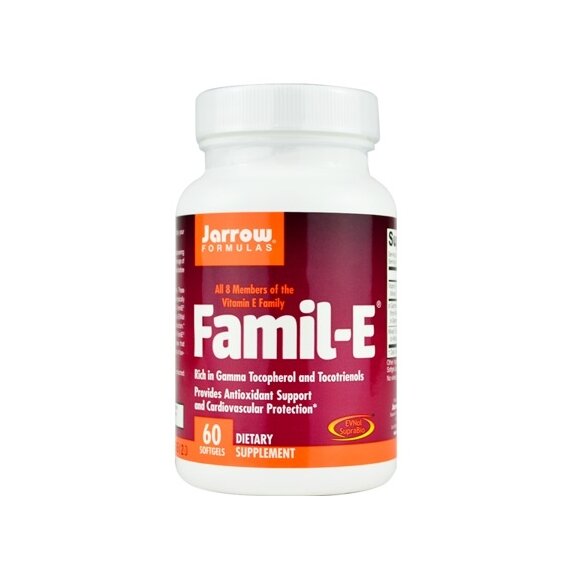 Jarrow Formulas Famil-E 60 kapsułek żelowych cena 28,67$