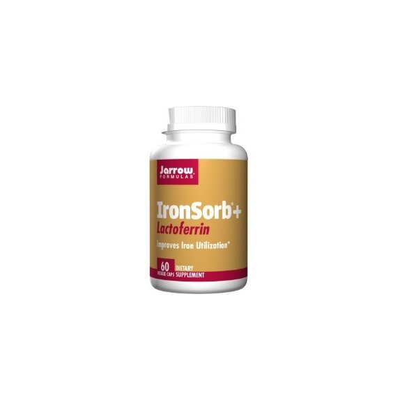 Jarrow Formulas IronSorb + Lactoferrin 60 vege kapsułek cena 118,90zł