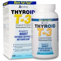 Absolute Nutrition thyroid T3 180 kapsułek