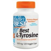 Best L-Tyrosine 500 mg 120 kapsułek Doctor's Best