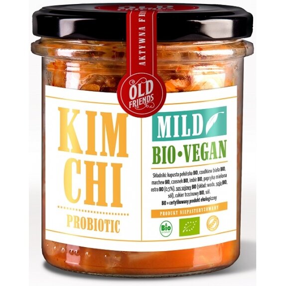 Kimchi Vegan Mild BIO 300 g Old Friends cena 18,53zł