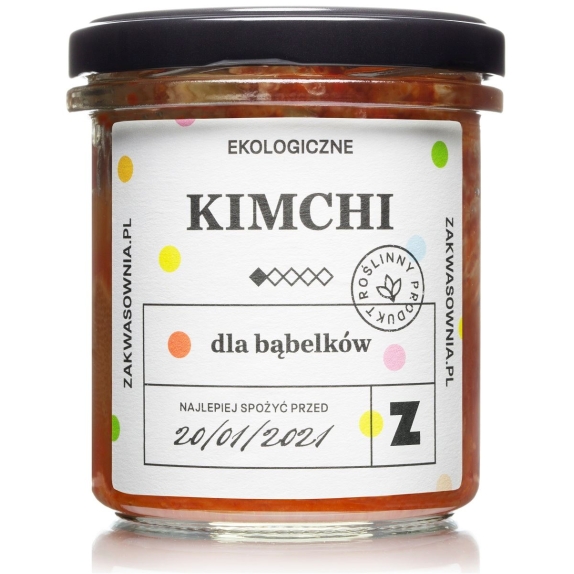 Kimchi dla bąbelków 300 g BIO Zakwasownia cena 18,79zł