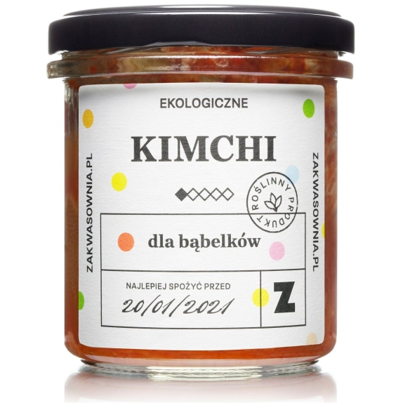 Kimchi dla bąbelków 300 g BIO Zakwasownia cena 18,85zł