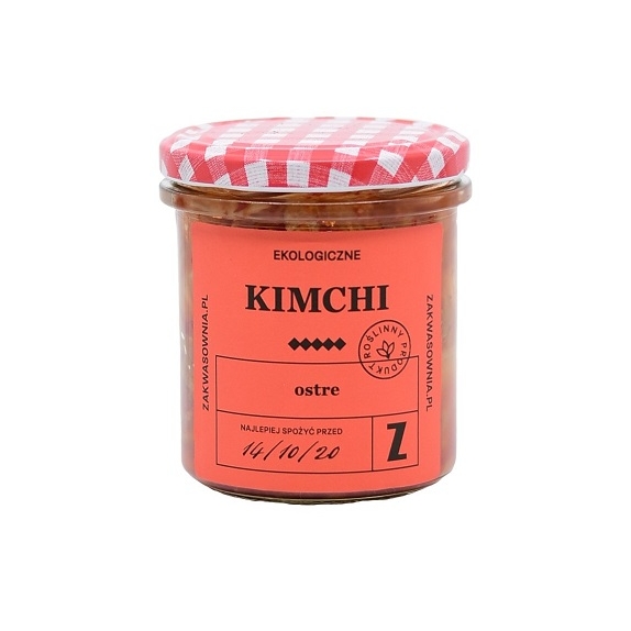 Kimchi ostre 300 g BIO Zakwasownia cena 18,45zł
