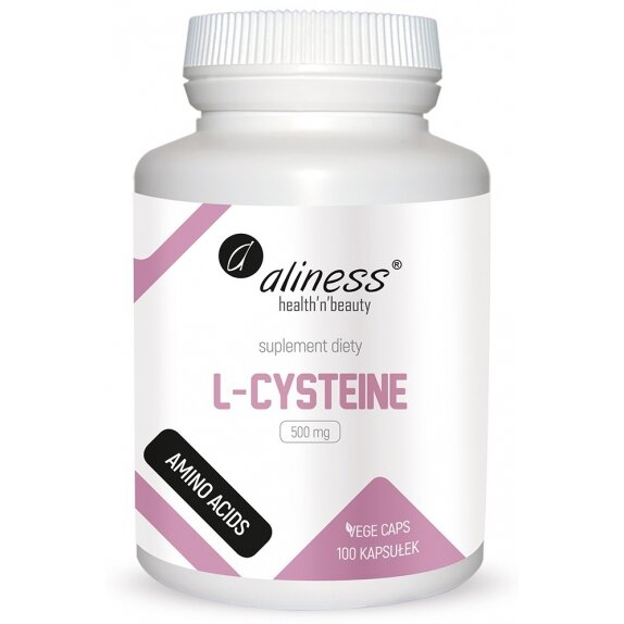 Aliness L-cysteine 100 vege kapsułek cena €9,04