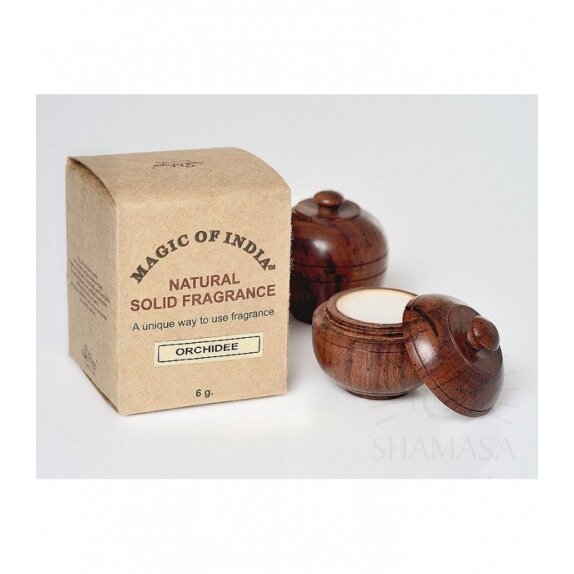 Shamasa naturalne perfumy w kremie ORCHEEDE w ręcznie robionym pudełku 6g cena 10,80$
