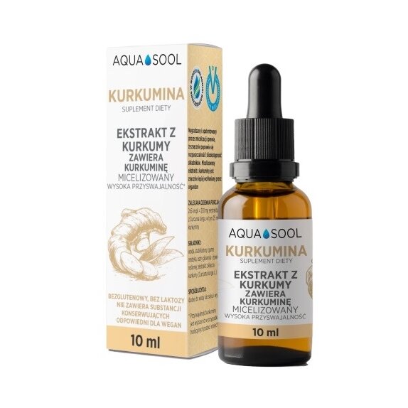 AQUA SOOL Kurkumina 10 ml cena 145,90zł