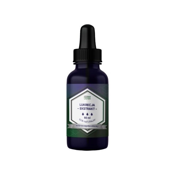 Wyciąg Lukrecja Ekstrakt z lukrecji 750mg 50ml cena €17,89