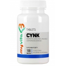 MyVita Cynk glukonian 100 tabletek