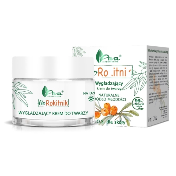 Ava Bio Rokitnik S.O.S. Wygładzający Krem do Twarzy 50ml cena €5,20